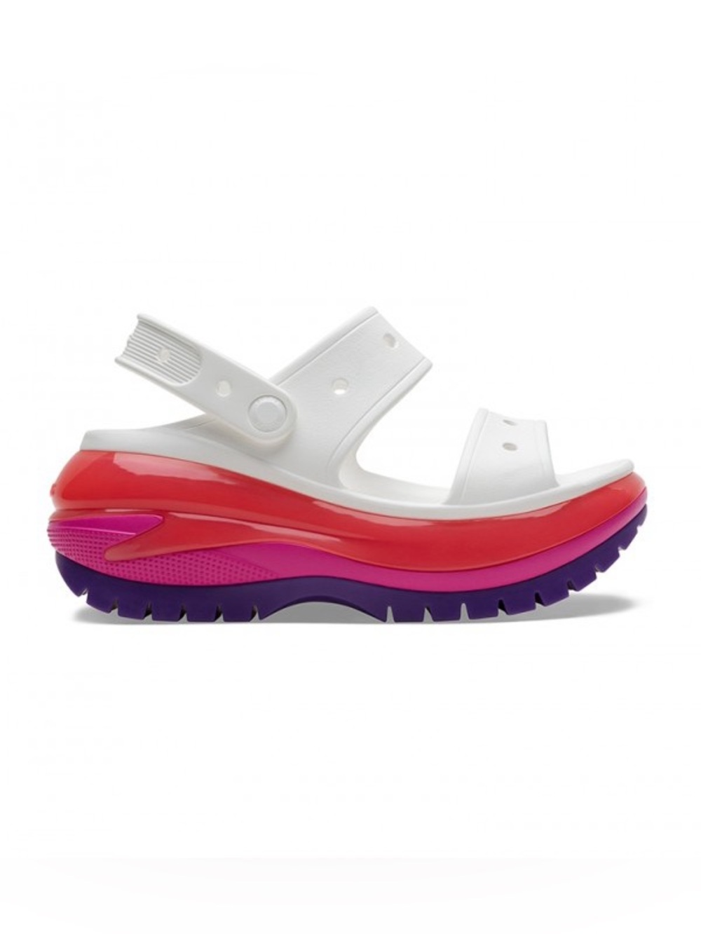 Crocs Mega Crush Sandal Platform White size 11